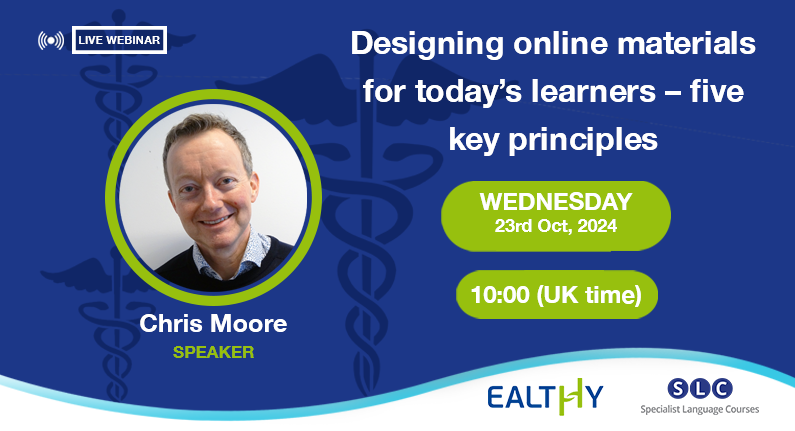 Chris Moore - Designing online materials for today’s learners – five key principles